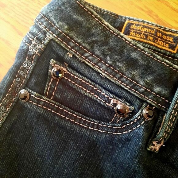 ROCK REVIVAL Lexi Super Skinny Jeans  BACKYARD BBQ! - Picture 10 of 16